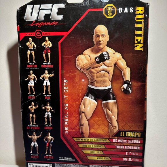 UFC Legends Action Figure Bas Rutten 2010 - Picture 2 of 2